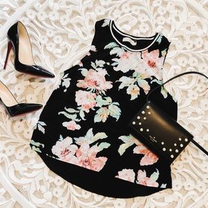 🆕 NWOT Sporty Chic Floral Tank